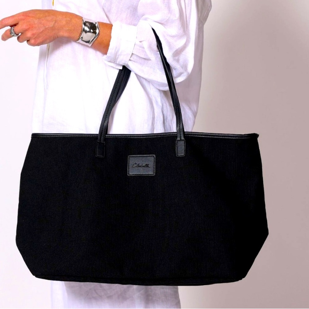Cleobella Canvas Tote Black